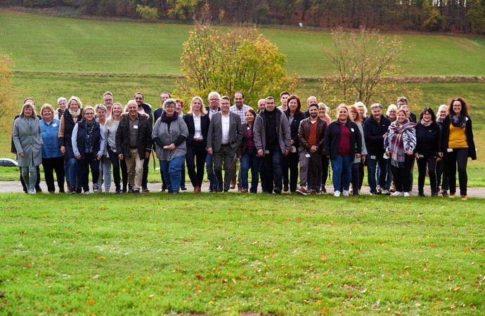 Gruppenfoto des Teams der LWL-Klinik Hemer